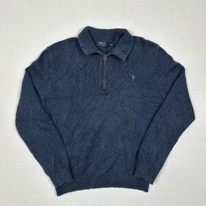 Polo Ralph Lauren Blue Quarter Zip